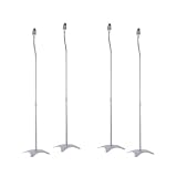 Buy FREE Shipping for this item! -SILVER- Set of Four (4 Total)Universal Satellite Surround Sound... 