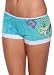 Ed Hardy Women's Sleep Mini Boxer,Seafoam,Medium
