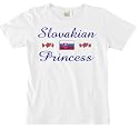Slovakian Princess Flag Women's Cut T-Shirt