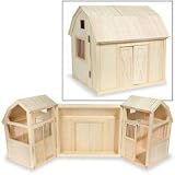Foldable Wooden Barn for Horses