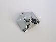 CHROME SOLENOID COVER PUSH BUTTON STARTER FITS HARLEY