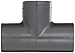 Spears 801 Series PVC Pipe Fitting, Tee, Schedule 80, 3/4