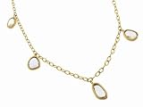 Eleven Sapphire Drop Chain in 18 Karat Gold by Me & Ro