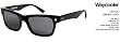 Tres Noir Waycooler Glasses in Shiny Black Smoke Lenses Hand Made Optics