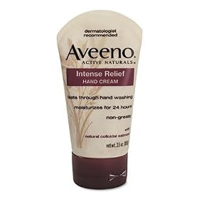 Aveeno Active Naturals Intense Relief Hand Cream with Natural Colloidal Oatmeal, 3.5-Ounce Tube: Beauty
