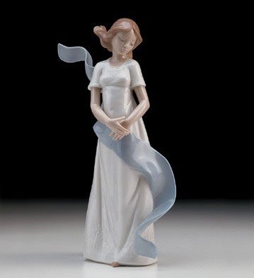 Nao by Lladro Kissed by the Wind Figurine