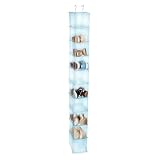 Solution PVC 10-Shelf Shoe Organizer - Clear