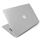 Zoom Produkt-Bild: Incutex MacBook Air 11" / 11,6 Zoll Notebook Hardcase Crystal Case Etui Tasche Unibody Transparent, Aussparung für Apple Logo Schutz Hülle Protector Schutzhülle Cover Case Notebookhülle Hartschale Hartschalenkoffer