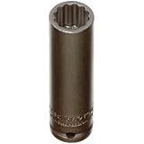 Stanley Proto J7338 1/2-Inch Drive Deep Impact Socket, 1-3/16-Inch, 12 Point by Stanley-Proto
