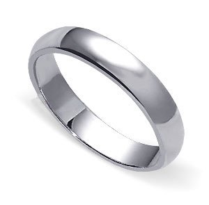 .925 Sterling Silver 6mm Polish Wedding Band Ring Size 5,6,7,8,9,10,11,12,13,14