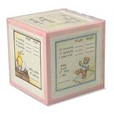 Child to Cherish ''A Block To Grow On'' in Pink by child to cherish