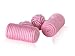 Classic Pink Silk Knot Log Cufflinks with Presentation Box