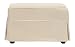 Sofa Workshop Beth footstool loose covered in Fabulous Natural