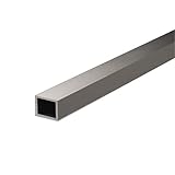 アルミ不等辺角パイプ 2.0x25x50x4000mm ステンカラー