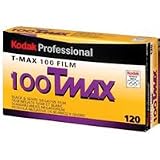 Buy Kodak T-Max 100, 100TMX, Black & White Negative Film ISO 100, 120 Size, Pack...