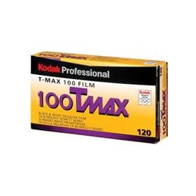 Kodak T-Max 100, 100TMX, Black & White Negative Film ISO 100, 120 Size, Pack of 5,... by 