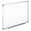 Magnetic Dry Erase Board, Melamine, 36x24, White, Aluminum/Plastic Frame