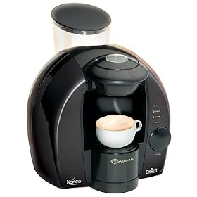 Braun Tassimo Freshly Brewed Coffee, Cappuccino and Hot Drinks Machine (black)