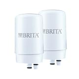 Brita On Tap Faucet Water Filter System Replacement Filters, White, 2 Count
