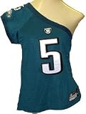 Philadelphia Eagles Donovan McNabb Womens Repli-Thentic One Shoulder Team Color Jersey