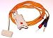 Cables to Go - Fiber optic cable - MIC multi-mode (M) - ST multi-mode (M) - 33 ft - fiber optic - orange