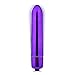 Portable Mini Massager, Sekmet Single-Speed Waterproof Electric Wireless Bullet Massager (Purple)