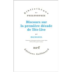 Discours sur la premi�re d�cade de Tite-Live