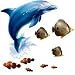 Seascape Tropical Fish Coral Wall Sticker Appliques