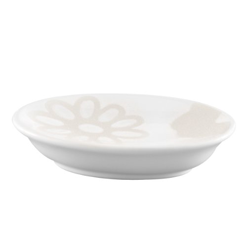 Zeller 18305 Seifenschale \"Flower\", Keramik 15 x 10 x 3 Preisvergleich