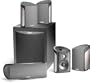 Polk Audio RM 10 - 5.1-channel home theater speaker system - 65 Watt (total) - pewter