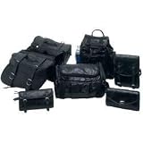 Review Diamond Plate  / Diamond Plate™ 7pc Rock Design Genuine Buffalo Leather Motorcycle Luggage Set