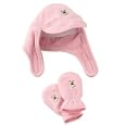 Infant's 2-Pc Fleece Hat & Mitten Set