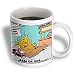 Londons Times Star Wars and Star Trek Cartoons - Jabba On Java - Mugs