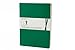 Moleskine Volant Notebook (Set of 2), Extra Large, Plain, Emerald Green, Oxide Green, Soft Cover (7.5 x 10)