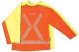 Ironclad® Dri - T® I - Viz® Long - sleeve Shirt, ORANGE, 2XL