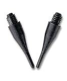 500 Dartspitzen 2BA (duennes Gewinde), schwarz, kurz + Gutschein 5,00 Euro