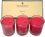 Pecksniffs Fragrant Festive Candle Trio Collection From England