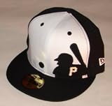 Pittsburgh Pirates New Era Black MLB Fitted Hat Cap