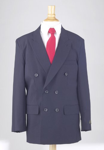 New Boys Double Breasted (DB) Navy Blue Dress Suit, Sizes 8 to 20