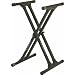 Ultimate Support IQ-3000 Double-Brace X-Style Keyboard Stand