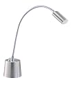 Adesso Eternity Gooseneck Desk Lamp, Satin Steel