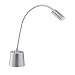Adesso Eternity Gooseneck Desk Lamp, Satin Steel
