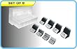 Laube Dog Grooming Big K 8 Pc Clip Comb Set Laube Dog Grooming Big K 8 Pc Clip Comb Set