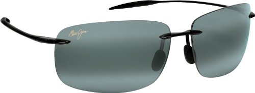 Maui Jim Breakwall 422 Sunglasses, Black / Grey Lens, Sunglasses