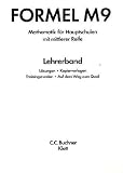 Produkt-Bild: Formel - neu. Mathematik f&uuml;r Hauptschulen einschliesslich Mittlere-Reife-Zug: Formel. Mathematik f&uuml;r Hauptschulen in Bayern. 9. Schuljahr. Lehrerband. M-Zug. Neuausgabe