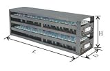 Upright Freezer Drawer Racks for Blood Sample Tubes - 4ml - 7ml