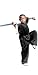 Kung Fu (Kungfu) Uniform Black Short Sleeve Silk -