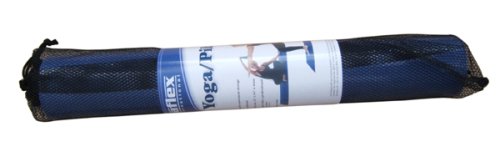 Dynaflex Deluxe Yoga / Pilates Mat with Mesh Bag (Royal Blue)