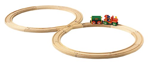 Childrens Toyshop  Toys : BRIO Wooden Railway System - Train Engineer's Freight Set