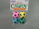SPONGE SOCCER BALLS 4 PACK